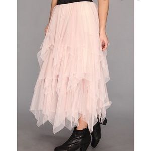 Free People Layered Tulle Skirt